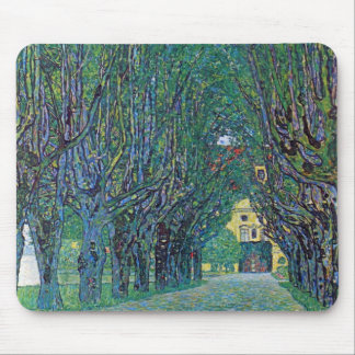 Avenue In Schloss Kammer Park by Gustav Klimt Mouse Pad