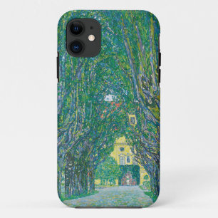 Avenue in the Park painting by Gustav Klimt iPhone 11 Case