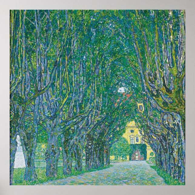 Avenue in the Park painting by Gustav Klimt Poster (Front)