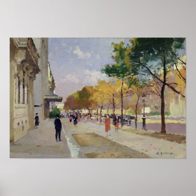 Avenue Montaigne, Paris Poster (Front)