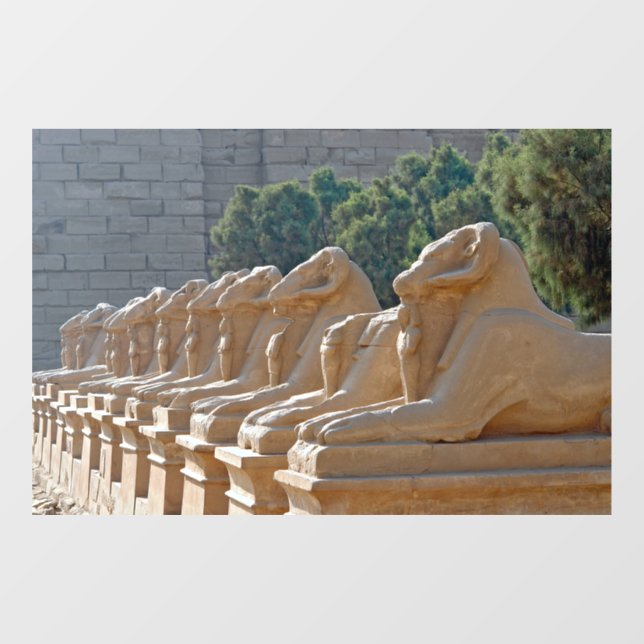 Avenue of Sphinxes in Karnak Temple - Egypt (Sheet)