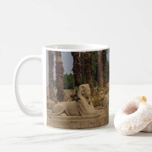 Avenue of Sphinxes Mug (With Donut)