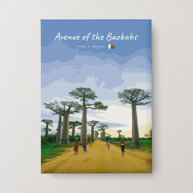 Avenue of the Baobabs, Madagascar - Landscape (Front)