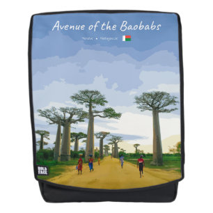 Avenue of the Baobabs, Madagascar - Landscape Backpack