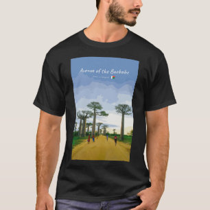 Avenue of the Baobabs, Madagascar - Landscape T-Shirt