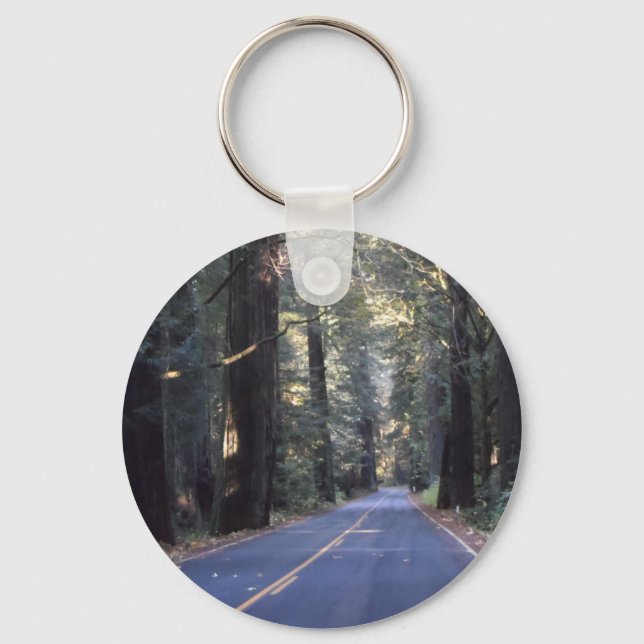 Avenue of the Giants- Humboldt Redwoods State Park Key Ring (Front)