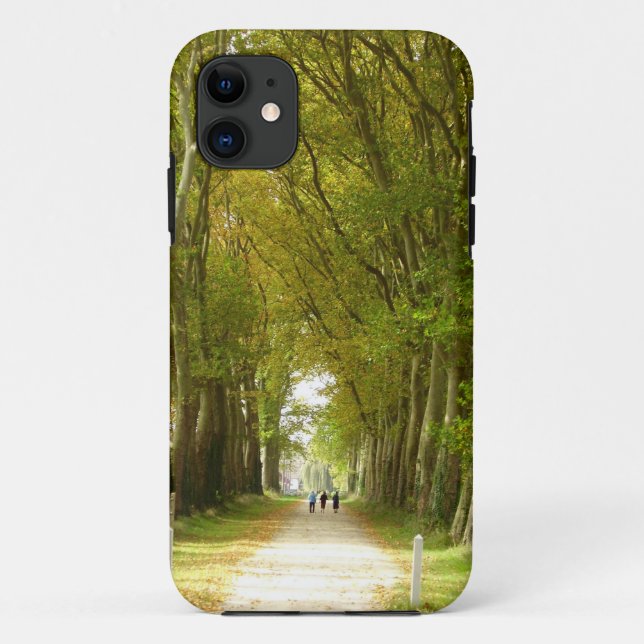 Avenue of Trees iPhone SE+5/5S Case (Back)