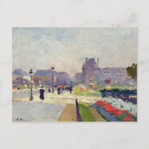 Avenue Paul Deroulede, Tuileries, Paris Postcard