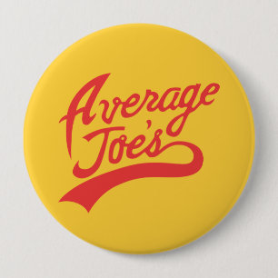 Average Joe's 10 Cm Round Badge