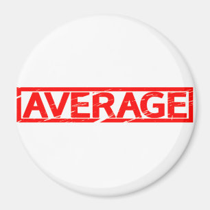 Average Stamp Magnet
