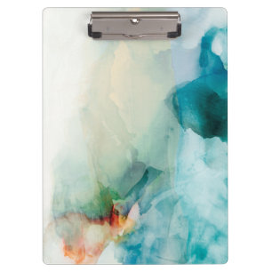 Aversion - Blue Watercolor Clipboard