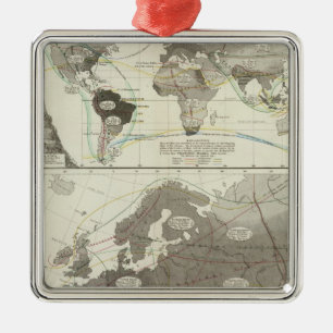 Aves, Birds Metal Tree Decoration