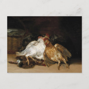 Aves Muertas - Francisco de Goya Postcard