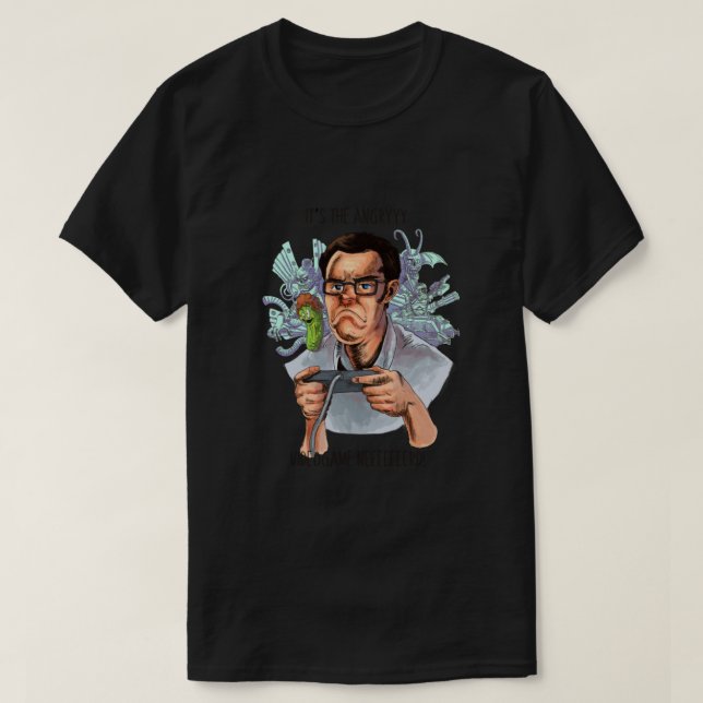 AVGN Angry Videogame Nerd Classic T-Shirt (Design Front)
