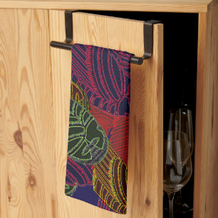 AVIAN ART DECO kitchen towel