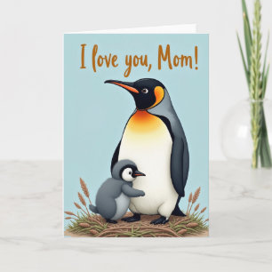 Avian I Love You Mom Card