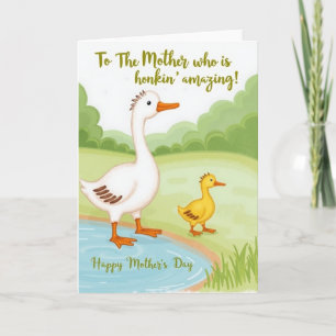Avian Mothers Day Art Card