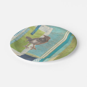 Avian Scrapbook I Paper Plate