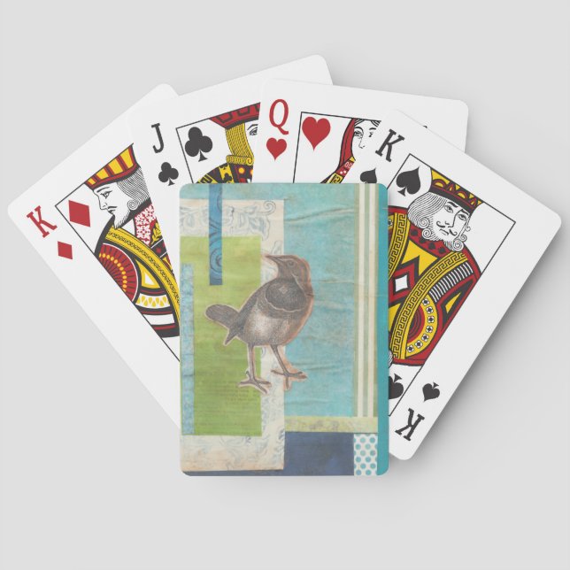 Avian Scrapbook I Playing Cards (Back)