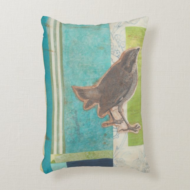 Avian Scrapbook II Decorative Cushion (Front(Vertical))