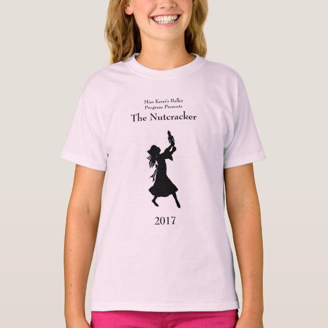 Aviano Ballet Program Girls Nutcracker Long Sleeve T-Shirt (Front)