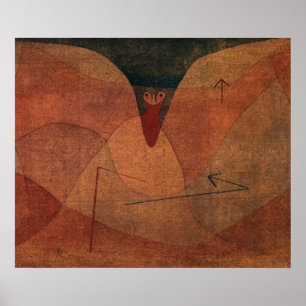 Aviatic Evolution by Paul Klee Poster