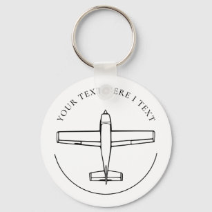 Aviation Aeroplane  Key Ring