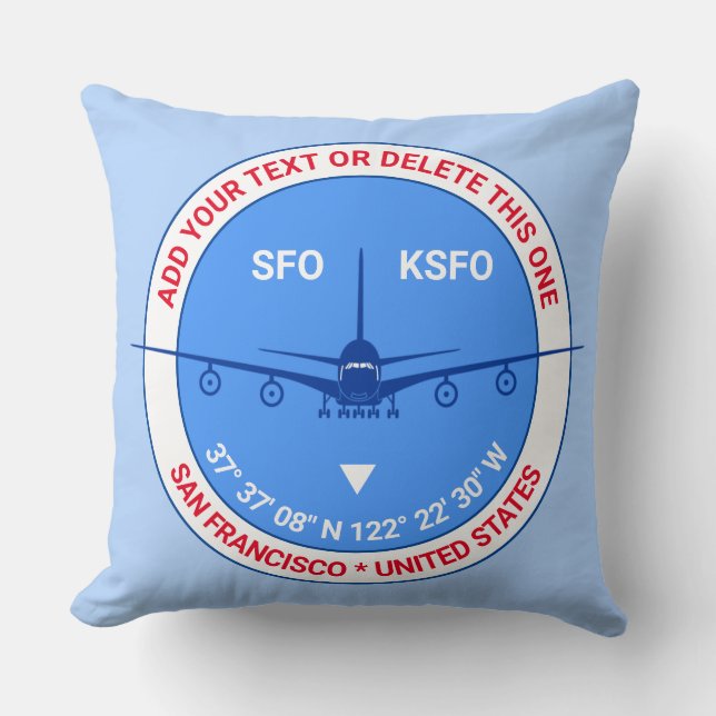 Aviation, Airport, Pilot, Traveller Charming Cushion (Front)