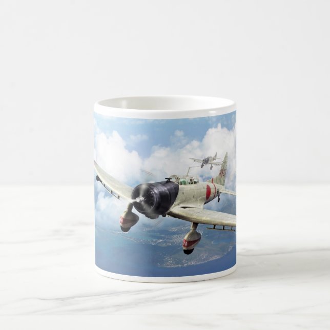 Aviation Art Mug "Aichi D3A  "Val" (Center)
