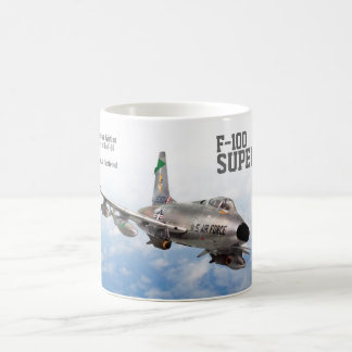 Aviation Art Mug "F-100 Super Sabre"