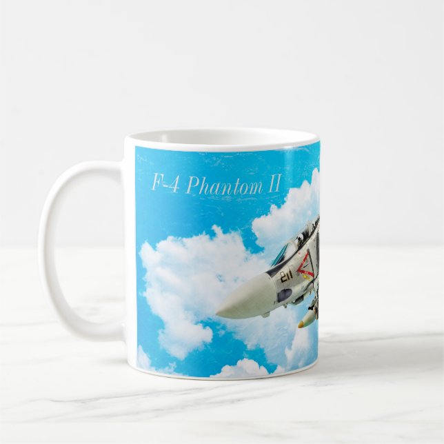 Aviation Art Mug "F-4 Phantom II" (Left)