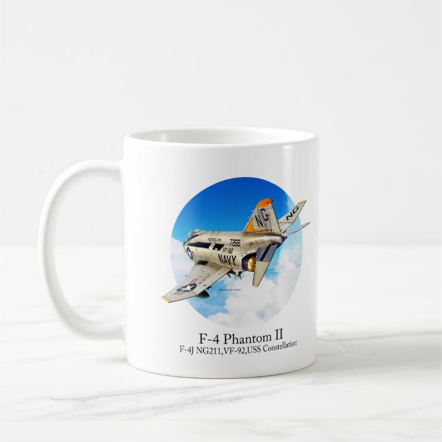 Aviation Art Mug "F-4 Phantom II" (Left)