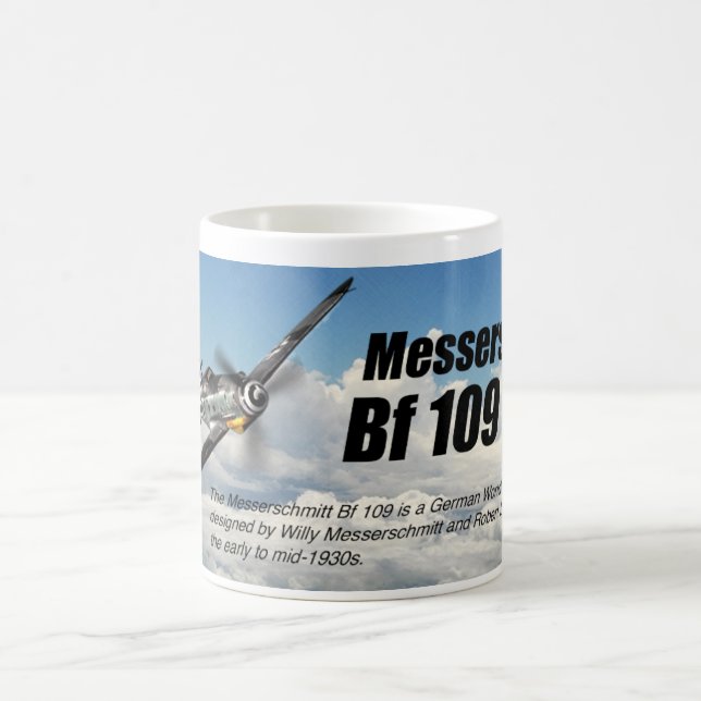Aviation Art mug "Messerschmitt Bf 109" (Center)