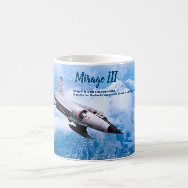 Aviation Art Mug "Mirage III " (Center)