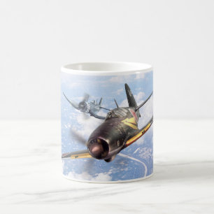 Aviation Art mug "Mitsubishi J2M Raiden"Jack"