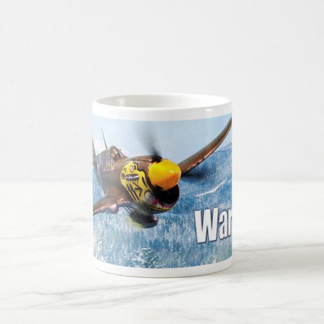 Aviation Art mug "P-40 Warhawk" (Center)