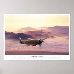 Aviation Art Poster "Tachikawa Ki-94-II”