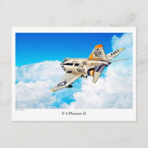 Aviation ArtPostcard "F-4 Phantom II" Postcard