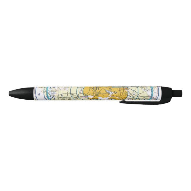 Aviation Chart Black Ink Pen (Bottom)