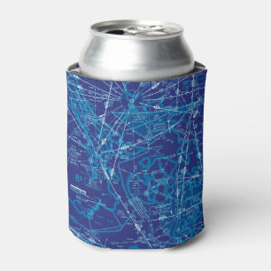 Aviation Chart Can Cooler