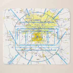 Aviation Chart Sherpa Blanket