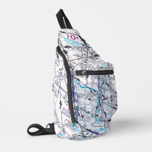 Aviation Chart Sling Bag