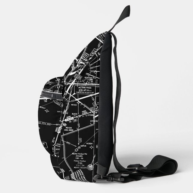 Aviation Chart Sling Bag (Right)