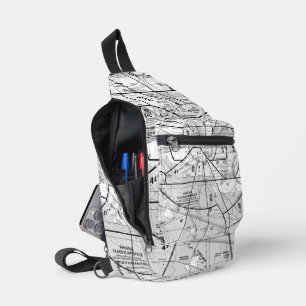 Aviation Chart Sling Bag