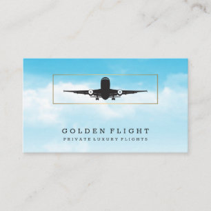 Aviation   Clouds and Sky Business Card