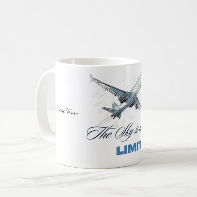 Aviation Coffee Mug (Front Left)