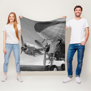 Aviation Icon Fleece Blanket
