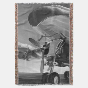 Aviation Icon Throw Blanket