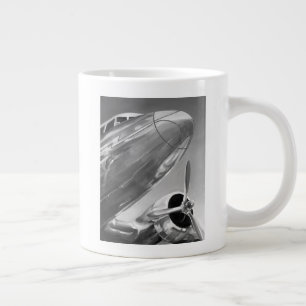 Aviation Icon: Up-Close View Large Coffee Mug