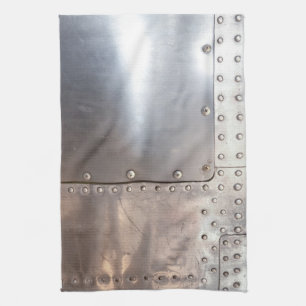 Aviation Metal is Riveting Tea Towel